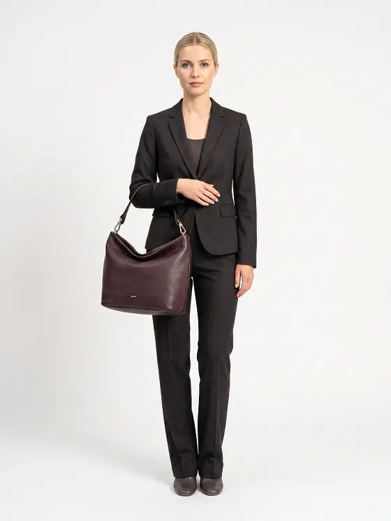 abro Ebony Taška přes rameno Kůže 39 cm abro Ebony Taška přes rameno Kůže 39 cm