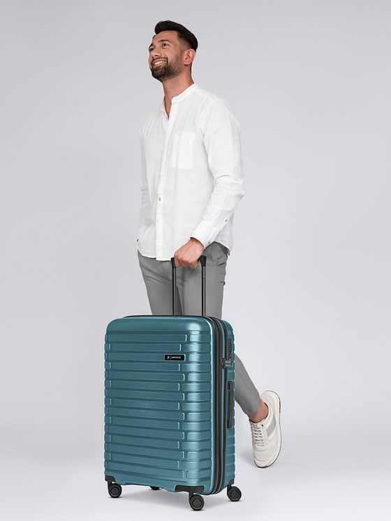 Pactastic Collection 04 THE MEDIUM + 4 hjul Trolley M 66 cm med strækfold