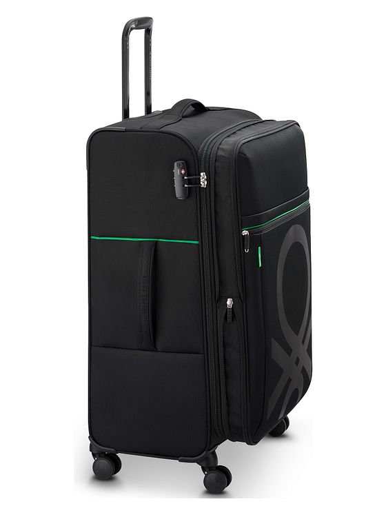 Delsey Paris x United Colors of Benetton Colour Block 4-hjuls trolley 77 cm med ekspansionsfold