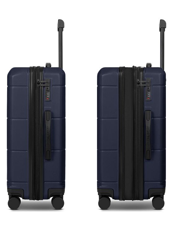 Police London 4 hjul Trolley 64 cm med strækfold