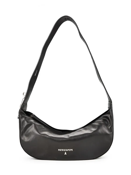 Patrizia Pepe Bolsa de hombro Piel natural 34 cm Patrizia Pepe Bolsa de hombro Piel natural 34 cm