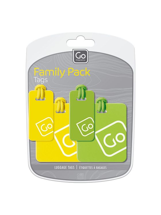 Go Travel Adressemærkatsæt 4 stk.