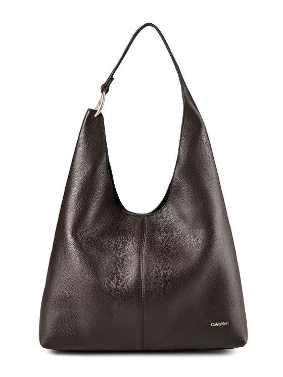 Calvin Klein Slouchy Skuldertaske Læder 44 cm