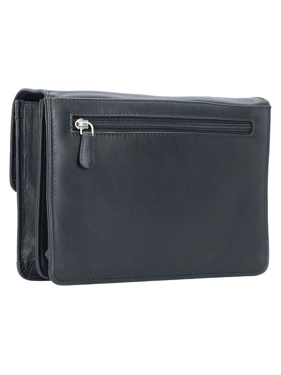 Esquire Håndledstaske i Oxford-læder 22 cm