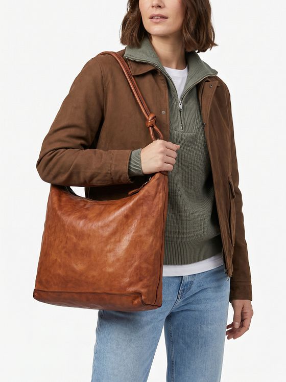 Campomaggi Vittoria Skuldertaske L Læder 40 cm Campomaggi Vittoria Skuldertaske L Læder 40 cm