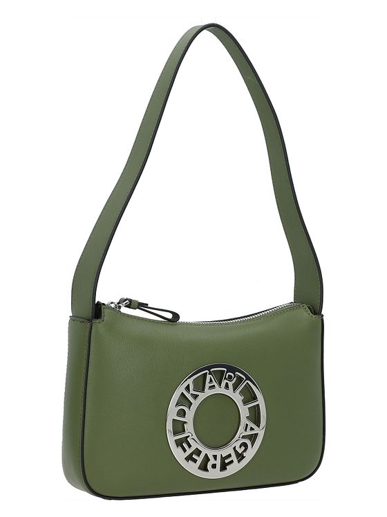 Karl Lagerfeld Disk Skuldertaske Læder 23 cm Karl Lagerfeld Disk Skuldertaske Læder 23 cm