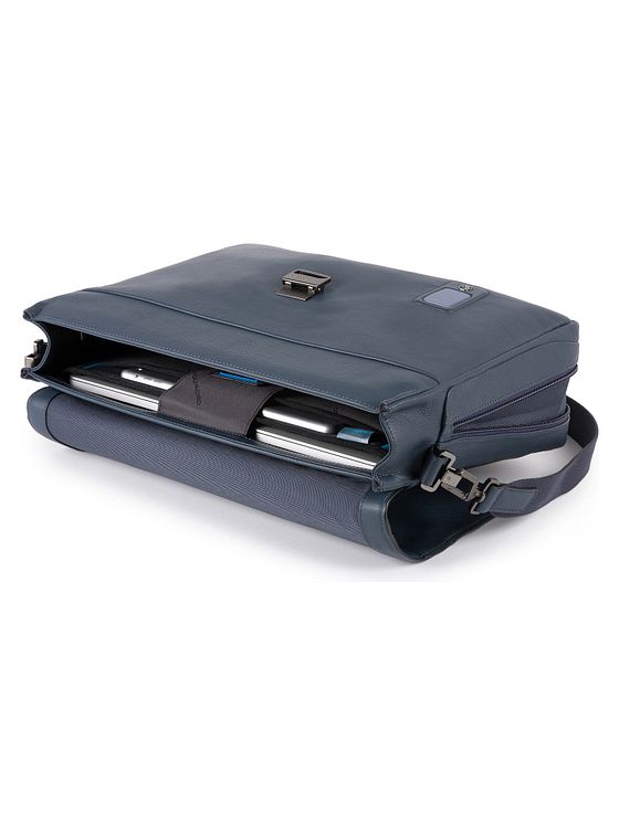 Piquadro Akron dokumentmappe læder 42 cm rum til bærbar computer