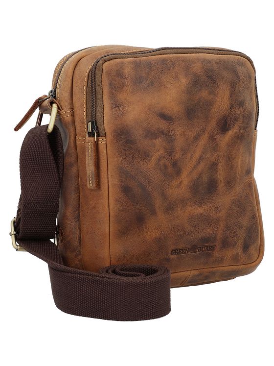 Greenburry Vintage Skuldertaske Læder 20 cm