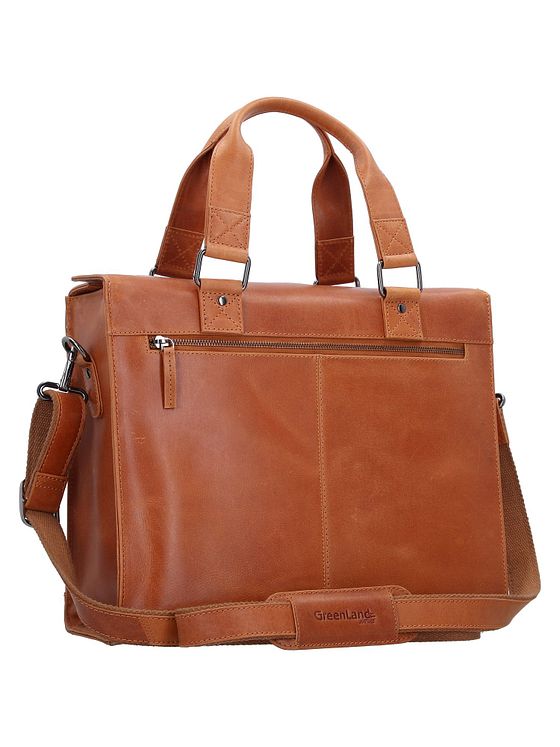 Greenland Nature Light Nature dokumentmappe i læder 38 cm