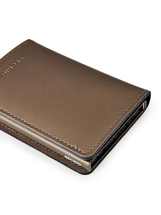 Secrid Slimwallet Peněženka RFID ochrana Kůže 6 cm