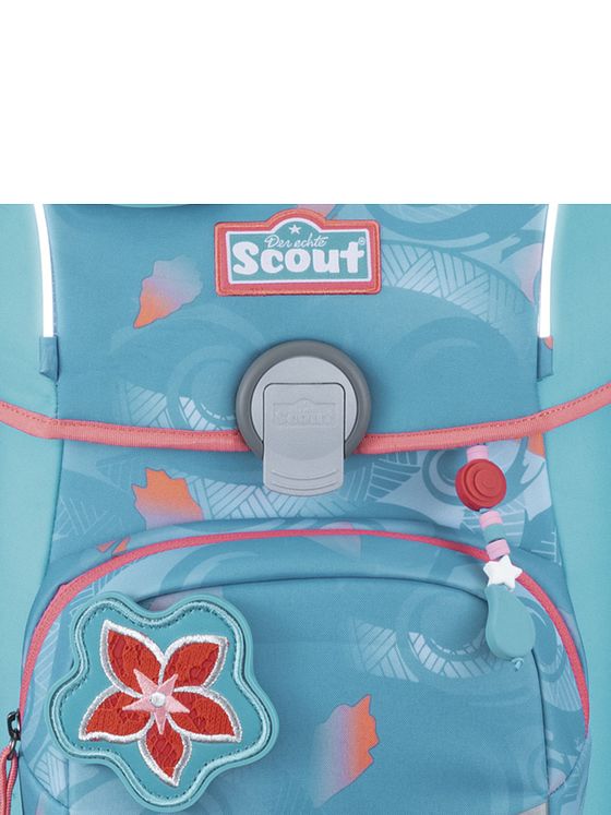 Scout Neo Exklusiv Safety Light Skoleransel-sæt 5-delt