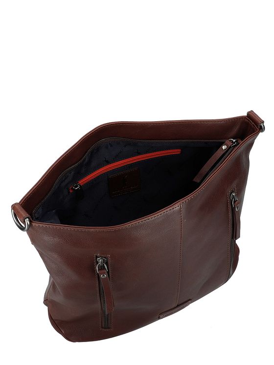 Jack Kinsky Skuldertaske Læder 33 cm