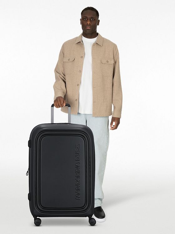 Mandarina Duck Logoduck + 4 hjul Trolley L 75 cm