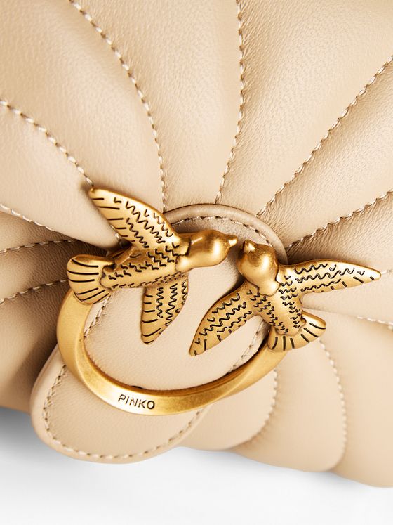 PINKO Love Puff Skuldertaske Læder 23 cm