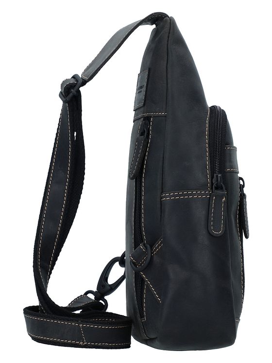 Jack Kinsky Baltimore 17 skuldertaske i læder 30 cm