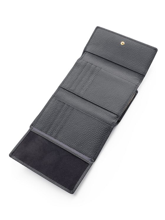 Lazarotti Bologna Kožená peněženka XL s přihrádkou na zip kůže 14 cm