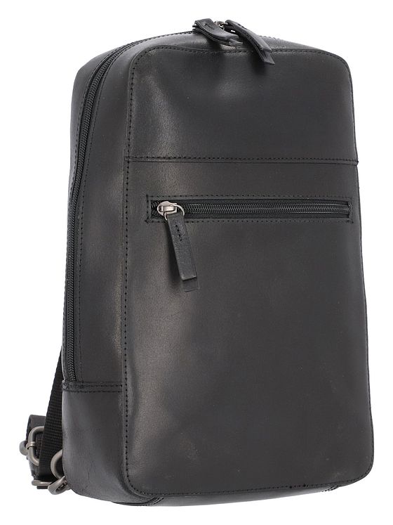 Leonhard Heyden Dakota skuldertaske i læder 20 cm