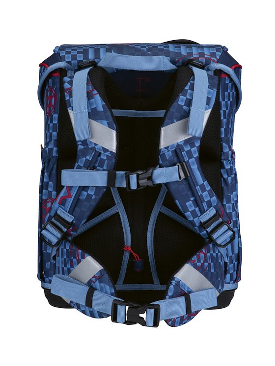 Scout Neo Exklusiv Safety Light Skoleransel-sæt 5-delt