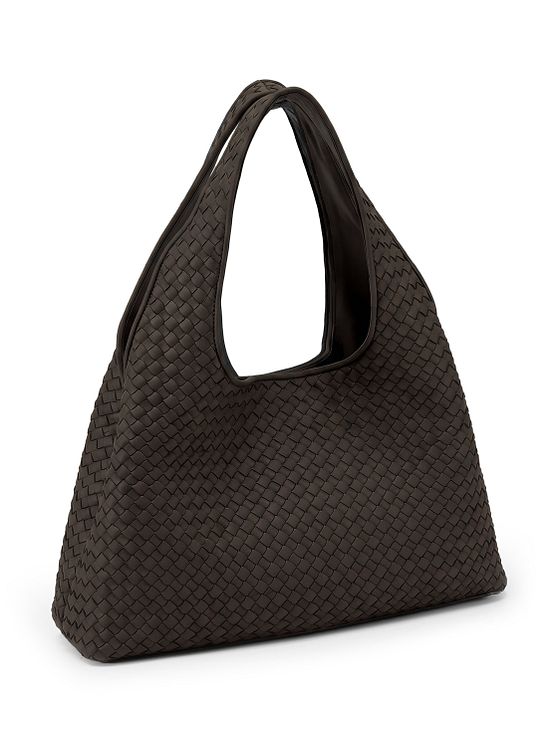 LES VISIONNAIRES Paz Weave Silky Axelväska Läder 42 cm LES VISIONNAIRES Paz Weave Silky Axelväska Läder 42 cm