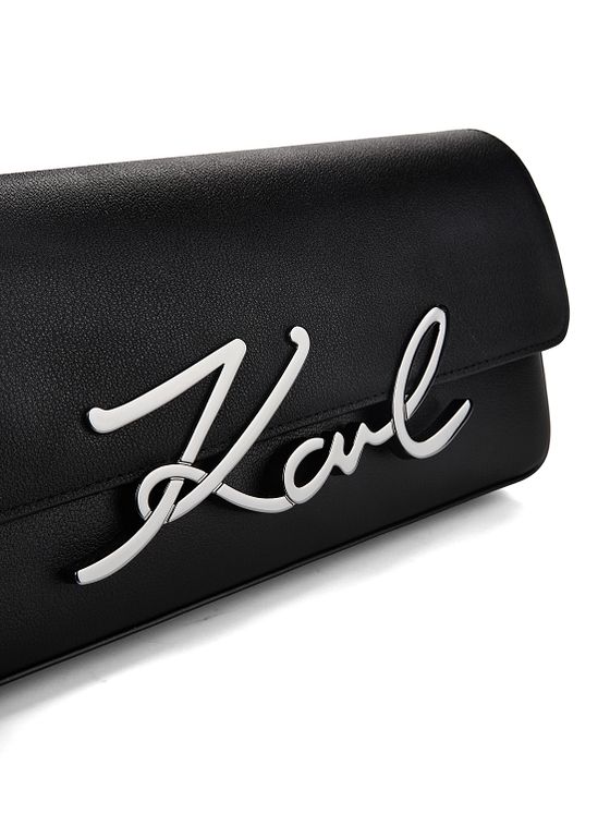 Karl Lagerfeld Signature 2.0 Skuldertaske Læder 28.5 cm Karl Lagerfeld Signature 2.0 Skuldertaske Læder 28.5 cm