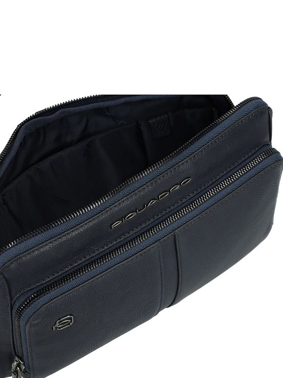 Piquadro Wollem Bæltetaske RFID-beskyttelse Læder 27 cm