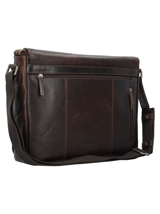 Leonhard Heyden Roma Messenger læder 38 cm rum til bærbar computer Leonhard Heyden Roma Messenger læder 38 cm rum til bærbar computer