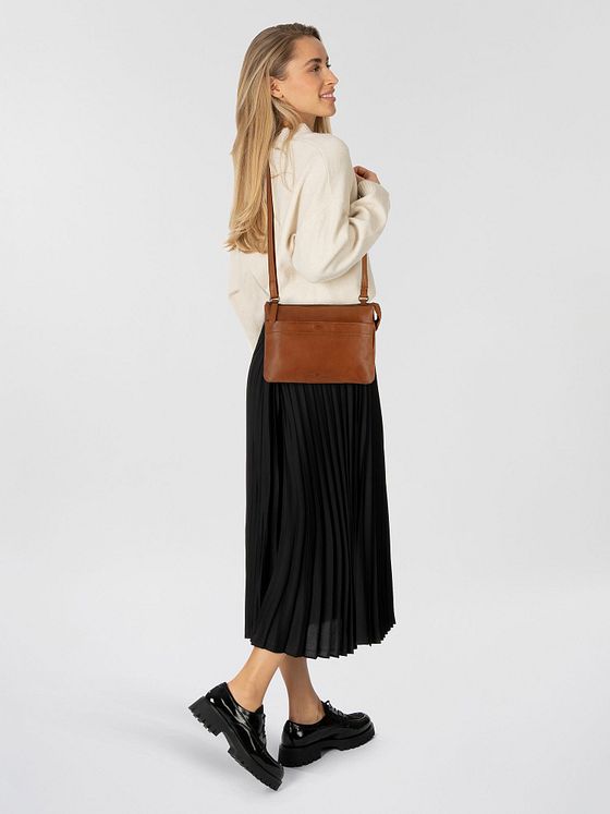 Greenburry Colombiana Skuldertaske Læder 25 cm