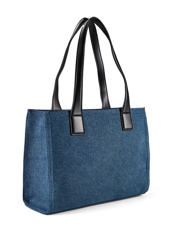 Love Moschino Denim Signature Love Shopper-taske 35 cm