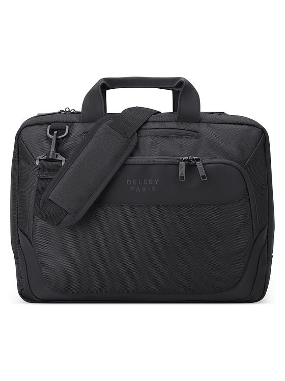 Delsey Paris Aktovka Parvis 39 cm s přihrádkou na notebook