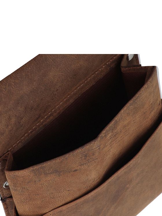 Alassio Bæltetaske i læder 10 cm til tjenerpunge