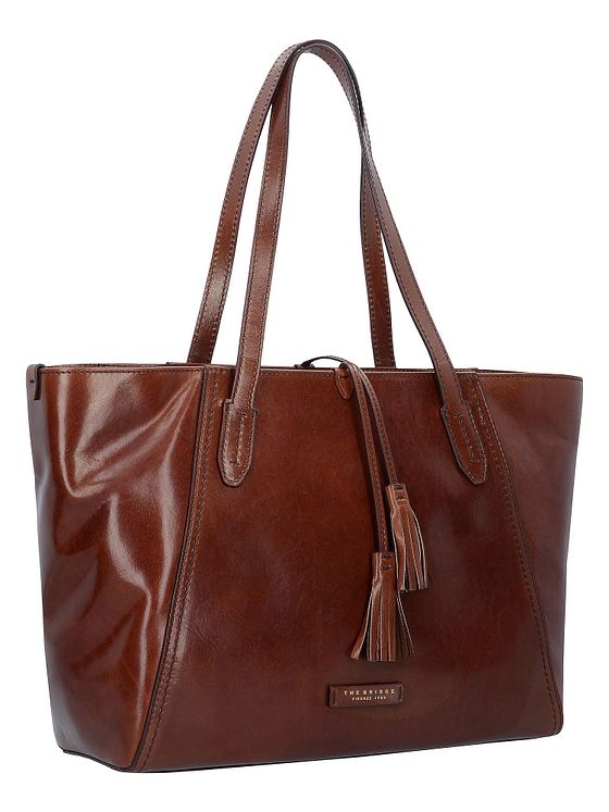 The Bridge Kožená nákupní taška Florentin 37 cm