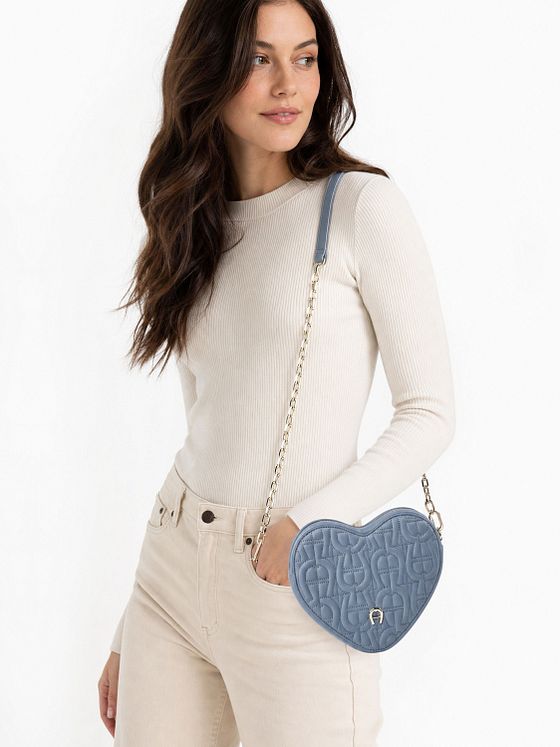 AIGNER Fashion Bolsa de hombro Piel natural 19 cm AIGNER Fashion Bolsa de hombro Piel natural 19 cm