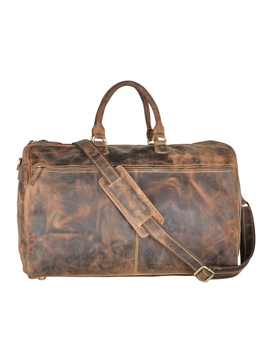 Greenburry Vintage rejsetaske i læder 42 cm