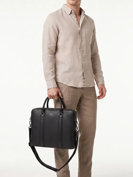 Boss Derwil Dokumenttaske Læder 38 cm Laptoprum Boss Derwil Dokumenttaske Læder 38 cm Laptoprum