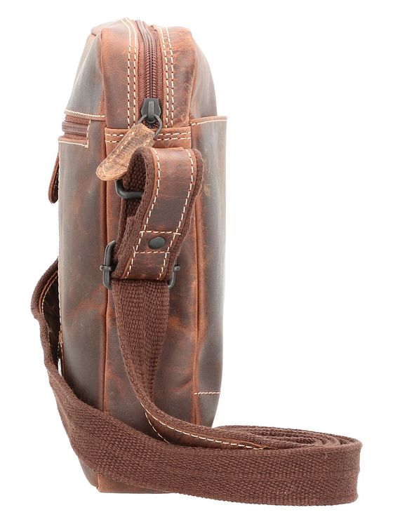 Jack Kinsky Baltimore 2 skuldertaske i læder 20 cm