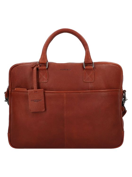 Burkely Antik Avery dokumentmappe i læder 40 cm med rum til bærbar computer