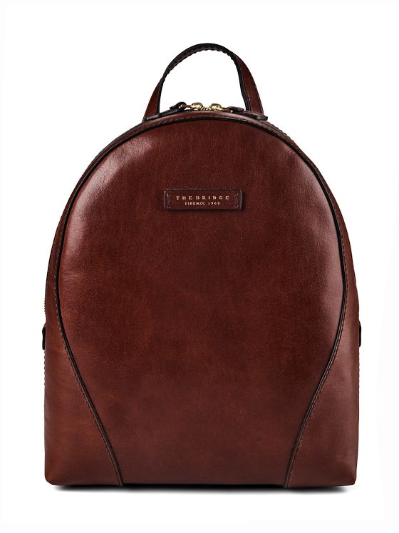 The Bridge Magda Mochila urbana Piel natural 31 cm The Bridge Magda Mochila urbana Piel natural 31 cm