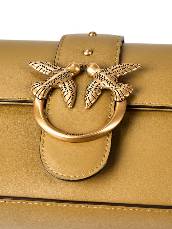 PINKO Love One Skuldertaske Læder 22 cm