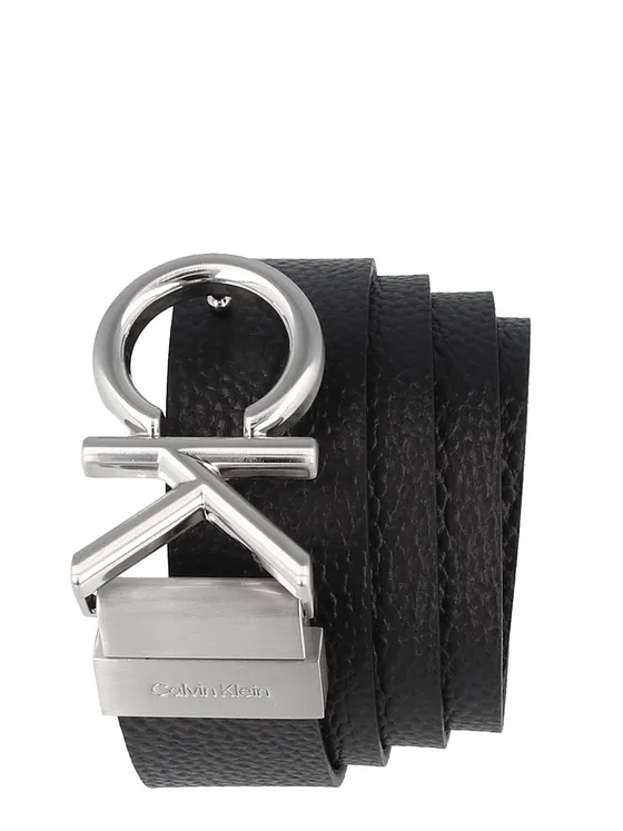Calvin Klein CK Metal Bombe Bælte Læder Calvin Klein CK Metal Bombe Bælte Læder
