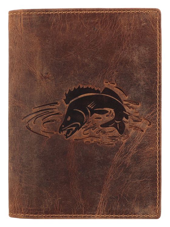 Greenburry Vintage dokumentmappe i læder 12 cm