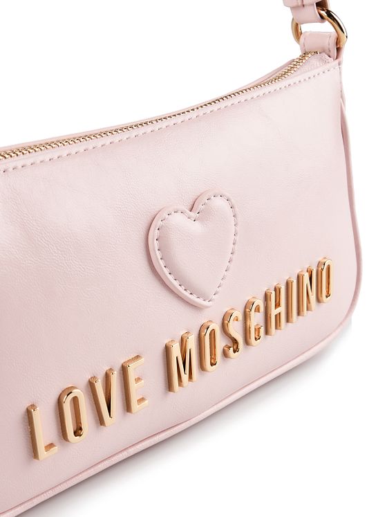 Love Moschino Cipria Bolsa de hombro Piel natural 25 cm