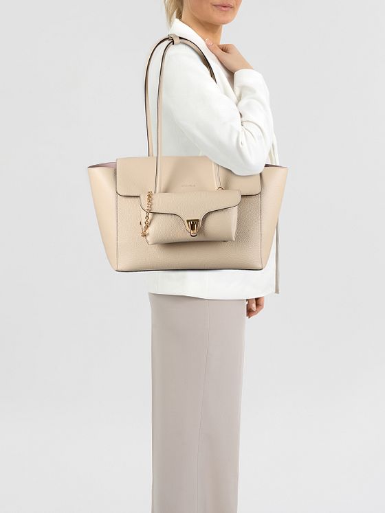 Coccinelle Beat Skuldertaske Læder 33 cm Coccinelle Beat Skuldertaske Læder 33 cm