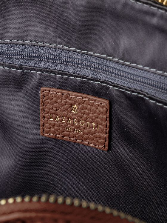 Lazarotti Bologna Kožená kabelka Crossbody Leather 24 cm