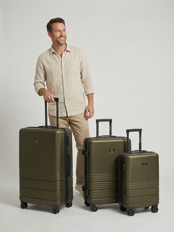 camel active Hanoi 4 hjul Kuffert 3-delt med strækfold