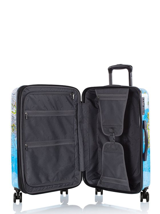 Heys Black Camo 4 hjul Trolley M 66 cm med strækfold Heys Black Camo 4 hjul Trolley M 66 cm med strækfold