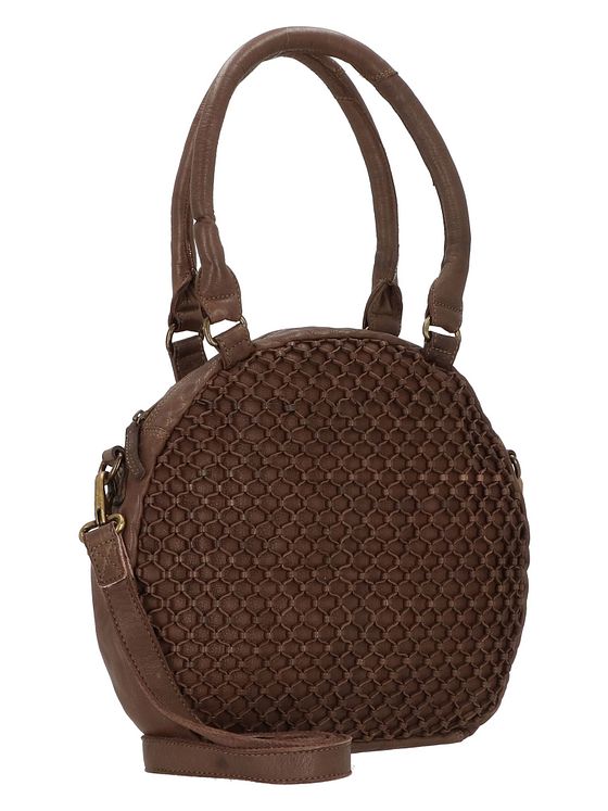 Greenland Nature Femi & Nine skuldertaske i læder 34 cm