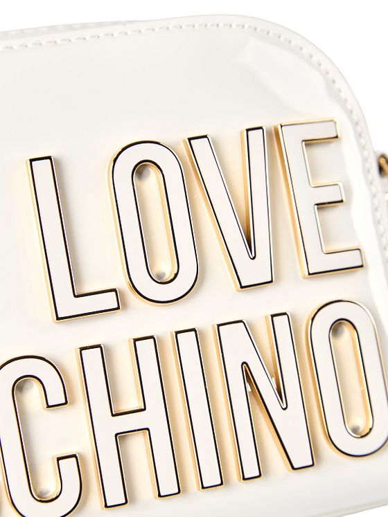 Love Moschino Enameled Logo Taška přes rameno 20 cm