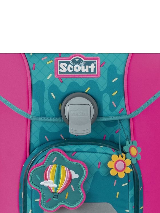 Scout Micro Skoleransel-sæt 5-delt