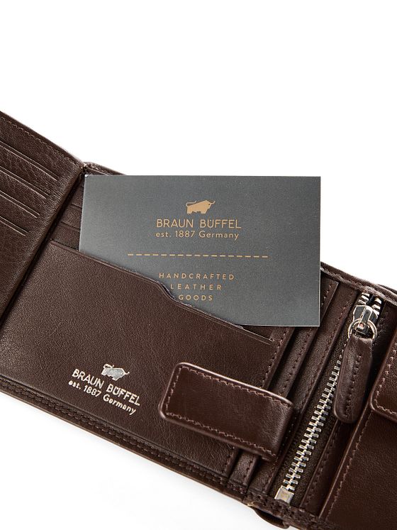 Braun Büffel Golf 3.0 Pung RFID-beskyttelse Læder 12 cm