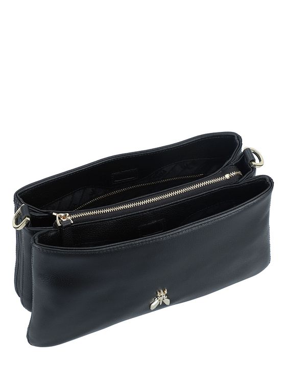 Patrizia Pepe Tris Skuldertaske Læder 28 cm